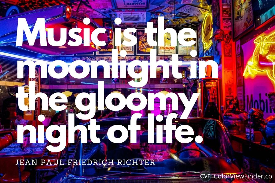 Music is the moonlight in the gloomy night of life.