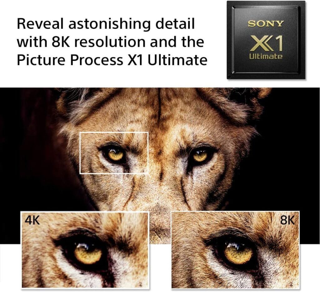 X1 Ultimate Picture Processor Sony XBR 75Z8H